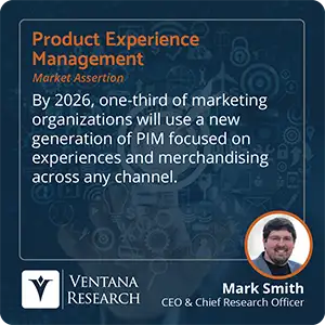 By 2026, one-third of marketing organizations will use a new generation of PIM focused on experiences and merchandising across any channel. 