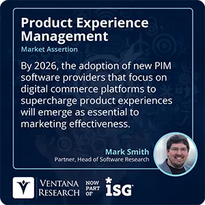 By 2026, the adoption of new PIM software providers that focus on digital commerce platforms to supercharge product experiences will emerge as essential to marketing effectiveness. 