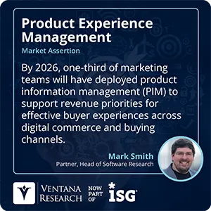 By 2026, one-third of marketing teams will have deployed product information management (PIM) to support revenue priorities for effective buyer experiences across digital commerce and buying channels. 