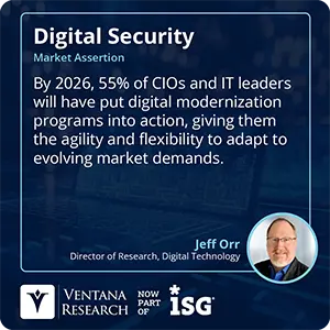 Through 2026, ineffective relationships between the IT and security teams will contribute to 3 in 5 organizations experiencing access and authentication vulnerabilities.
