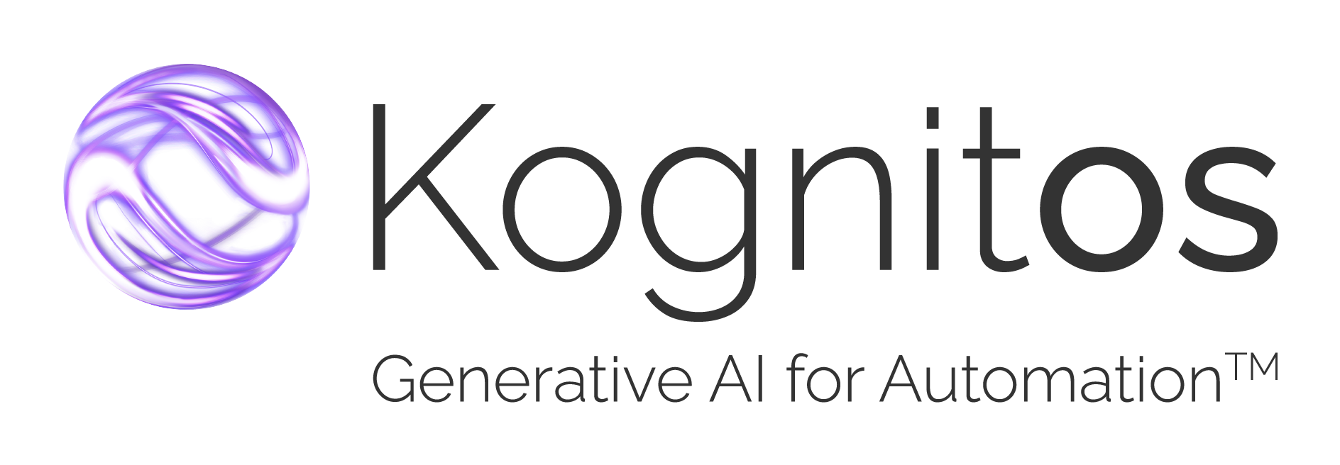 Kognitos 3D Logo Horizontal